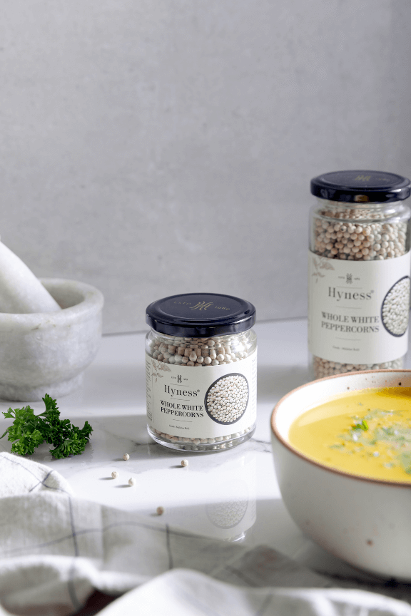 Whole White Peppercorns