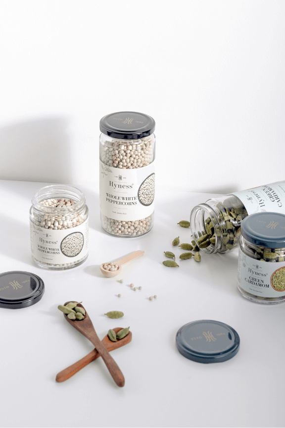 Whole White Peppercorns