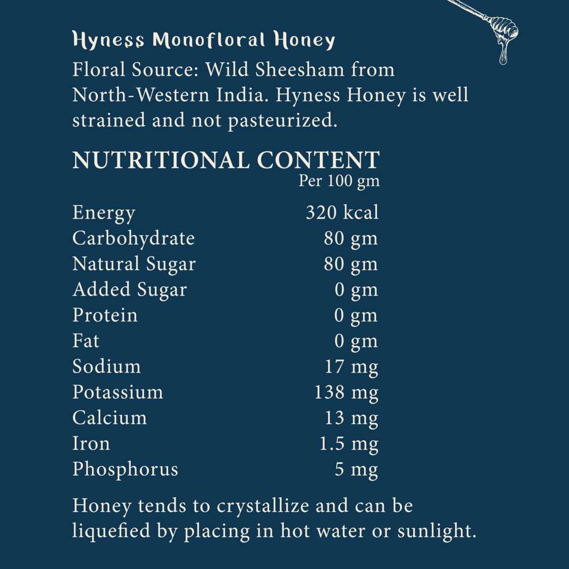 Sheesham Honey